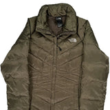 550 Fill The North Face Puffer - Small Khaki Nylon