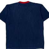 USA Levis Graphic T-Shirt - Large Blue Cotton