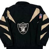 Raiders N.F.L. Pro Line Football Bomber Jacket - Medium Black Nylon