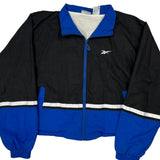 Reebok Windbreaker - XL Black Polyester