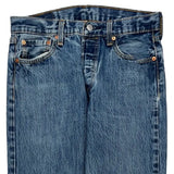 501 Levis Jeans - 30W 31L Blue Cotton