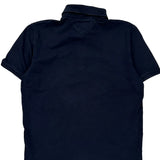 Tommy Hilfiger Slim Fit Polo Shirt - Large Navy Cotton