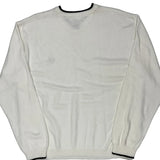 Chaps Ralph Lauren Sweater - Large White Cotton