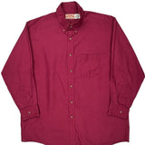 Red Kap Shirt - XL Red Polyester Blend