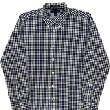 Tommy Hilfiger Slim Fit Shirt - Large Blue Cotton
