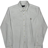 Ralph Lauren Shirt - Medium White Cotton