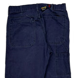 Big Bill Cargo Pants - 33W 30L Navy Cotton