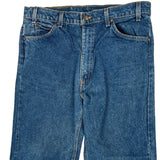 Orange Tab 505 Levis Jeans - 36W 30L Blue Denim