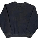 Reebok Sweatshirt - Large Black Cotton