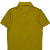 Tommy Hilfiger Slim Fit Polo Shirt - Small Yellow Cotton