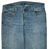 501 Levis Jeans - 34W 30L Light Wash Cotton