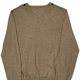 Tommy Hilfiger Argyle Sweater - Medium Beige Cotton
