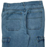 Fuse Cargo Trousers - 36W 29L Blue Denim