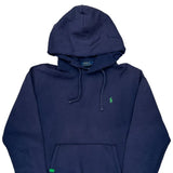Polo By Ralph Lauren Hoodie - Large Navy Cotton