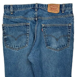 Levis Boot Cut Jeans - 36W 30L Blue Cotton