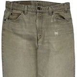 550 Levis Jeans - 33W 32L Gray Cotton