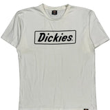 Dickies T-Shirt - Large White Cotton