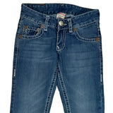 True Religion Contrast Stitch Jeans - 27W UK 6 Blue Denim