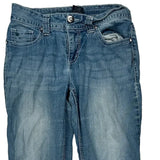 Faded Glory Jeans - 27W 25L Blue Cotton Blend
