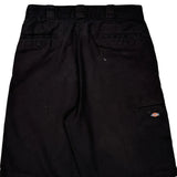 Dickies Shorts - 34W 11L Black Cotton Blend