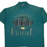 International Single Stitch T-Shirt - Large Green Cotton