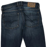 Diesel Denim Shorts - 32W 12L Dark Wash Denim
