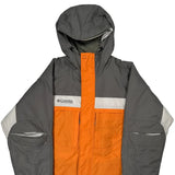 Columbia Ski Jacket - Large Gray Polyester