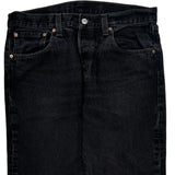 501 Levis Jeans - 34W 30L Black Cotton