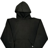 Russell Athletic Hoodie - Large Black Cotton