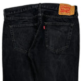 501 Levis Jeans - 36W 31L Black Denim