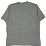 Carhartt T-Shirt - Large Gray Cotton Blend