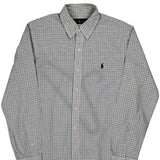 Ralph Lauren Checked Shirt - Medium Multicoloured Cotton