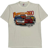 Pennsylvania 300 Jerzees Graphic T-Shirt - Large Cream Cotton