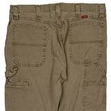 Wrangler Carpenter Pants - 34W 32L Khaki Cotton