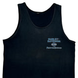 Harley Davidson Tank Top - Medium Black Cotton