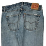 501 Levis Jeans - 32W 30L Light Wash Denim