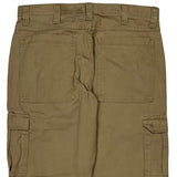 Wrangler Cargo Pants - 35W 30L Khaki Cotton