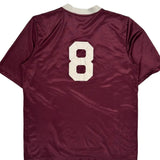 Number 8 Puma Football Shirt - XL White Polyester
