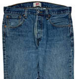 Levis 501 Jeans - 33W 31L Blue Denim