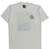 1988 USta/Volvo Tennis League Screen Stars Graphic T-Shirt - XL White Cotton Blend