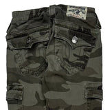 True Religion Camo Cargo Pants - 26W US 2 Camo Cotton