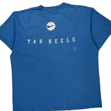 Made In USA Tar Heels Nike College T-Shirt - Large Blue Cotton