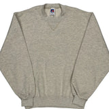 Made In USA Russell Athletic Sweatshirt - Small Grey Cotton
