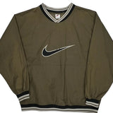 Nike Windbreaker - 2XL Black & White Polyester