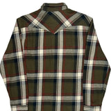 Levis Checked Flannel Shirt - Medium Red Cotton