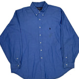 Yarmouth Ralph Lauren Shirt - 2XL Blue Cotton