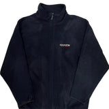 Chaps Ralph Lauren Full Zip Fleece Jacket - XL Black Polyester