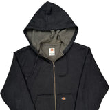 Dickies Hoodie - Large Black Cotton Blend