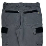 Holmes Workwear Cargo Pants - 34W 32L Gray Cotton
