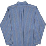Ralph Lauren Striped Shirt - XL Blue Cotton